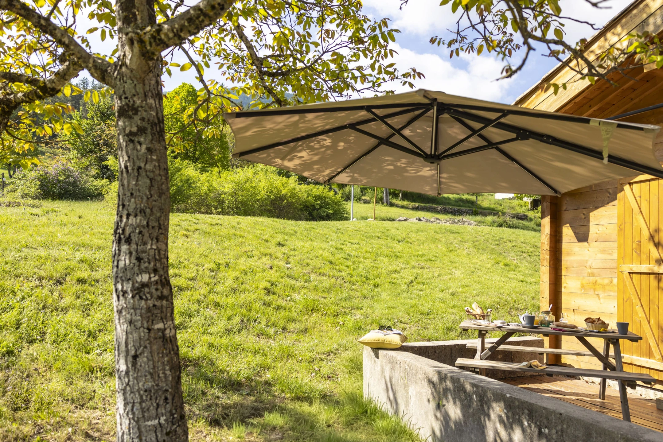 Terrasse chalet supérieur